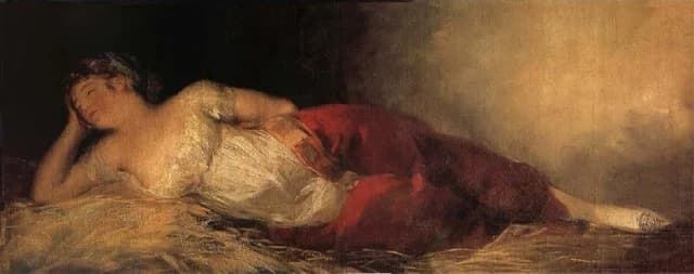 Sleeping woman