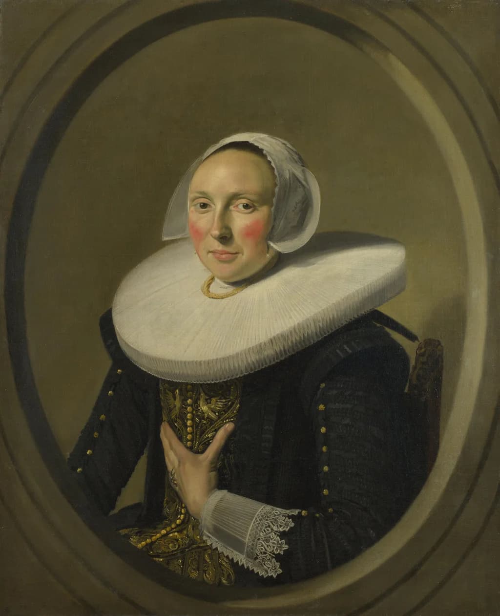 Portrait of a woman, possibly Maria Larp