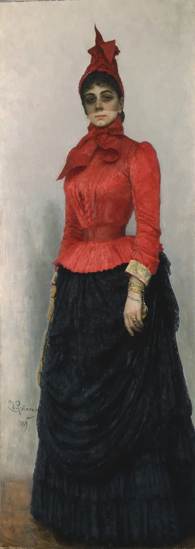Ritratto della baronessa V. I. Iksküll von Hildenbandt