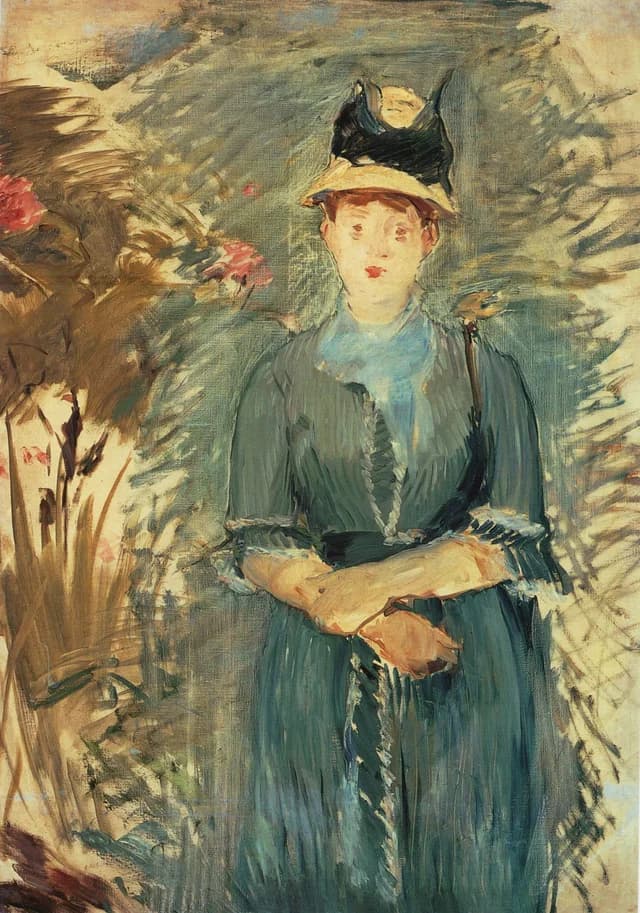 Young Woman among the Flowers