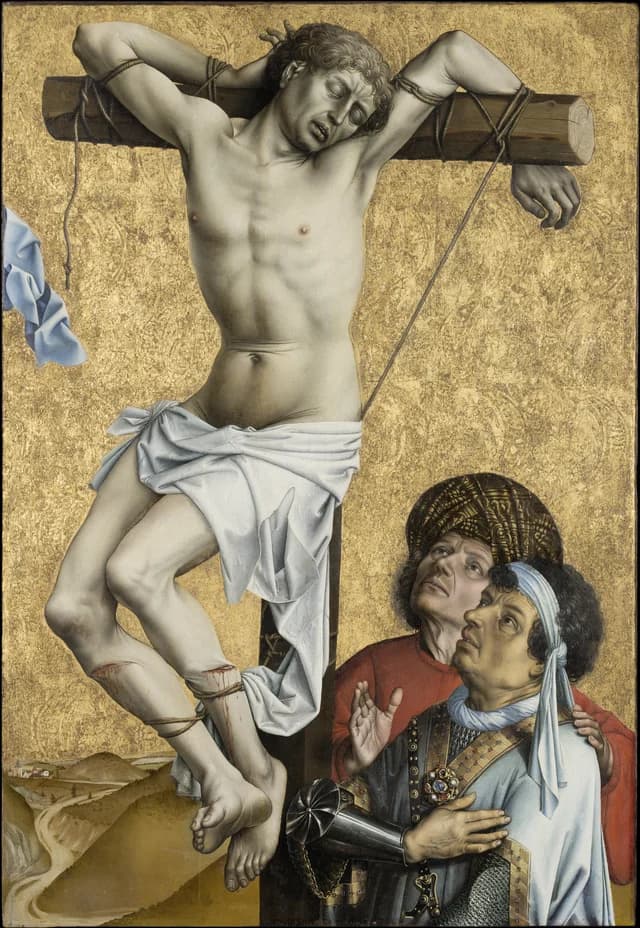 The Bad Thief to the Left of Christ