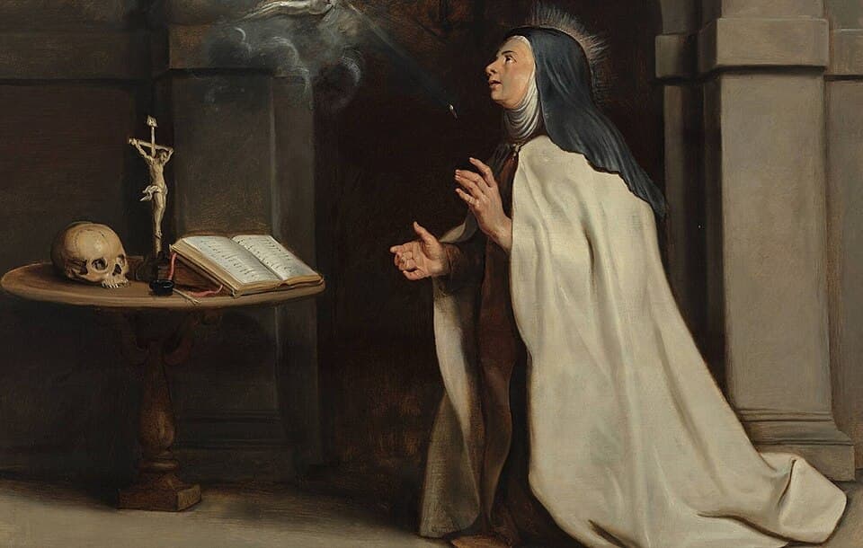Saint Teresa of Ávila's Vision of the Holy Spirit