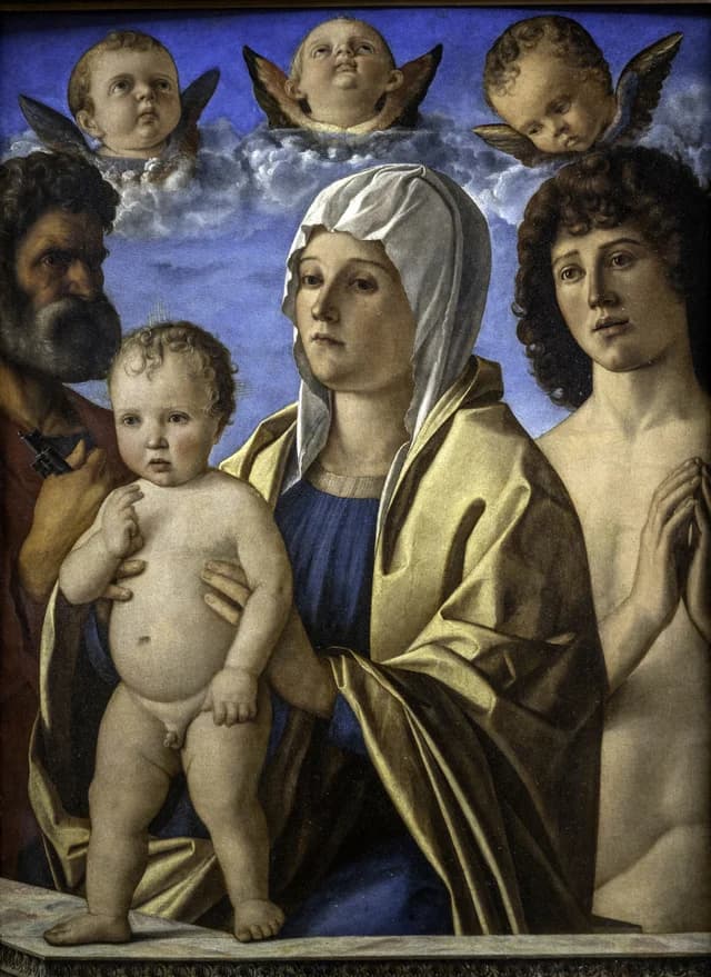 Madonna and Child with St. Peter and St. Sebastian