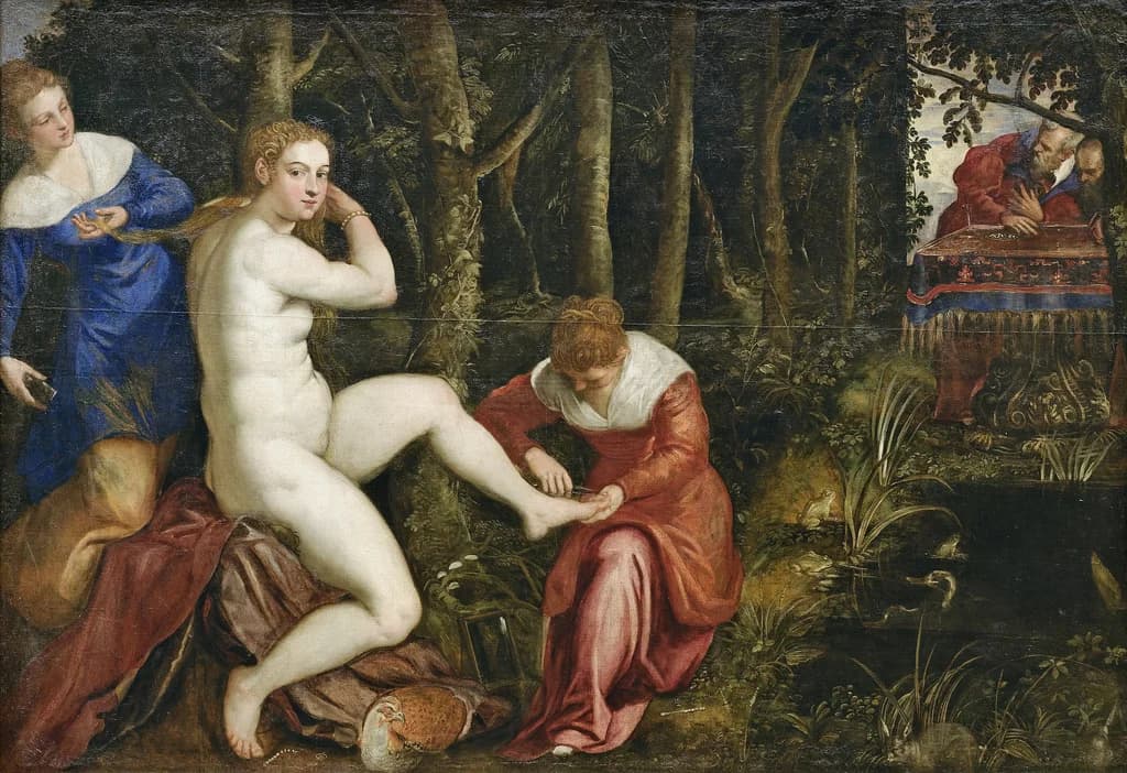 Susannah Bathing