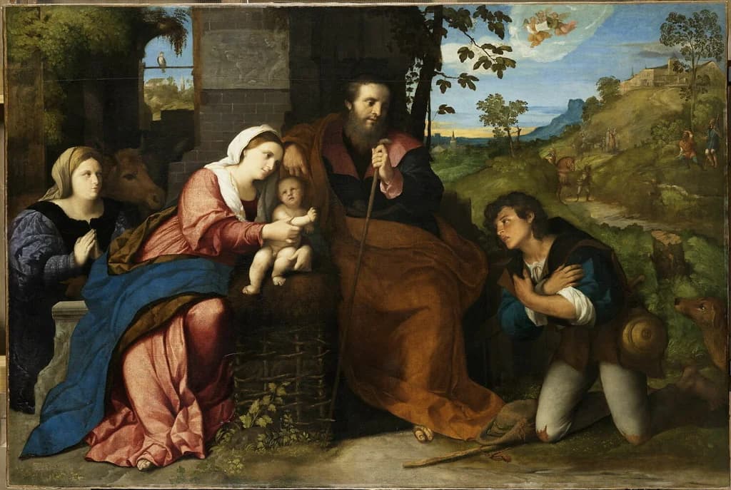 The Adoration of the Shepherds with a Donor