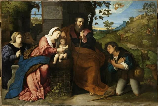 The Adoration of the Shepherds with a Donor