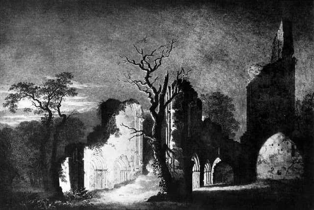 West facade of the Eldena ruins