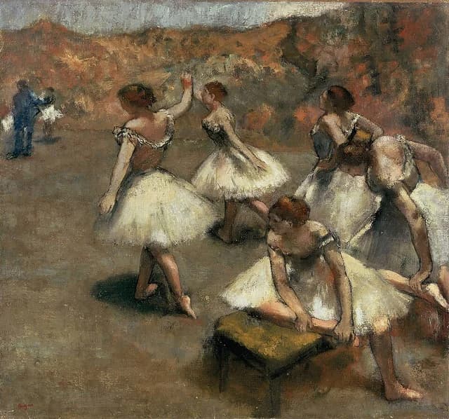 Danseuses sur la scène