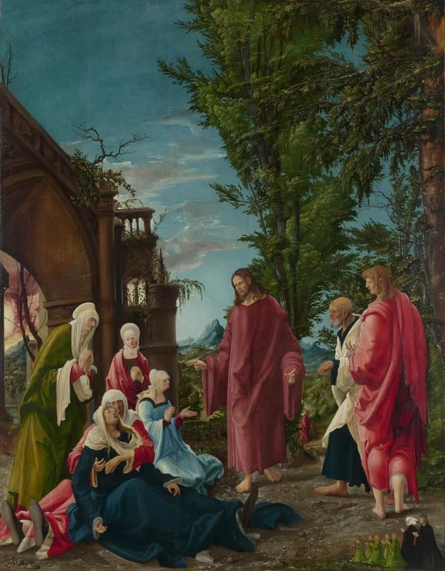 Christ Taking Leave of his Mother