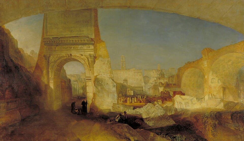 Forum Romanum, for Mr Soane's Museum