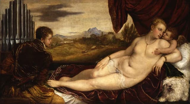 Venus with the Organ Player