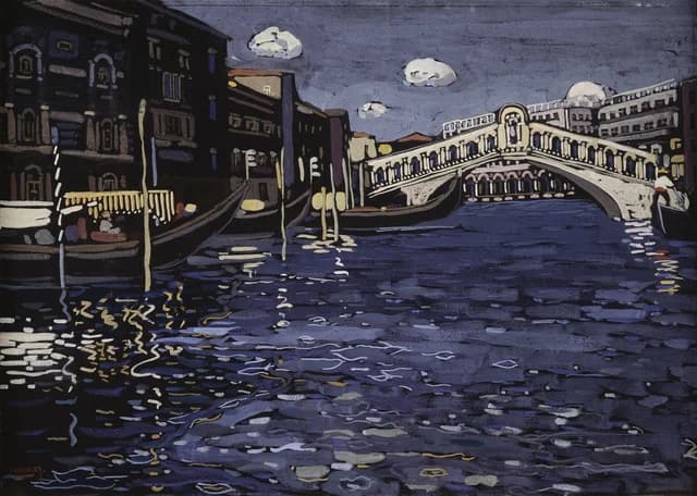 Memory from Venice 4 (Rialto Bridge)