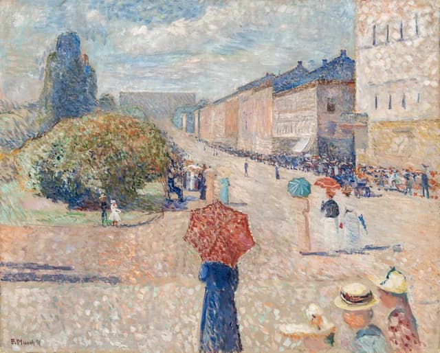 Spring Day on Karl Johan
