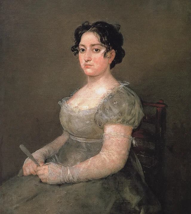 Woman with a Fan