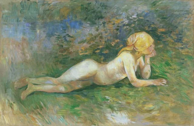 Reclining Nude Shepherdess