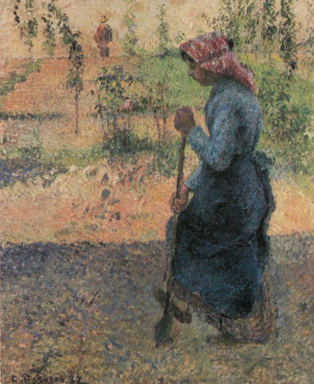 Peasant Woman Digging