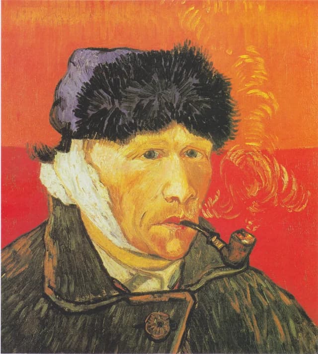 Self-Portrait With a Bandaged Ear