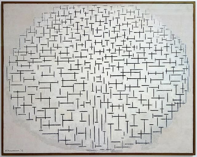 Composition 10 in Black and White