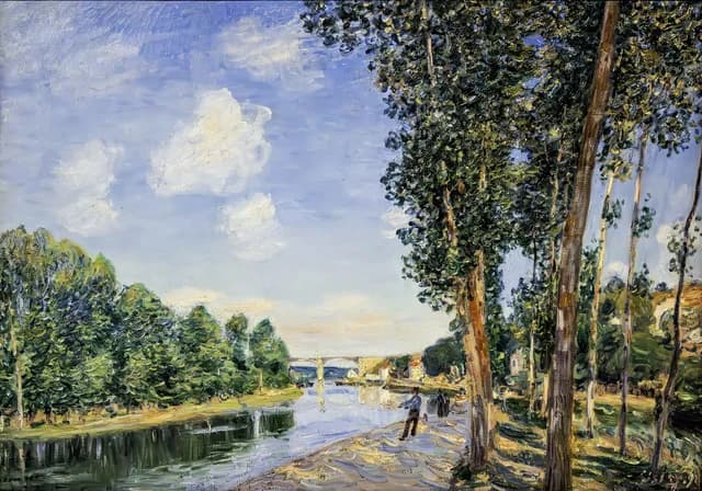 Saint-Mammès. June Sunshine