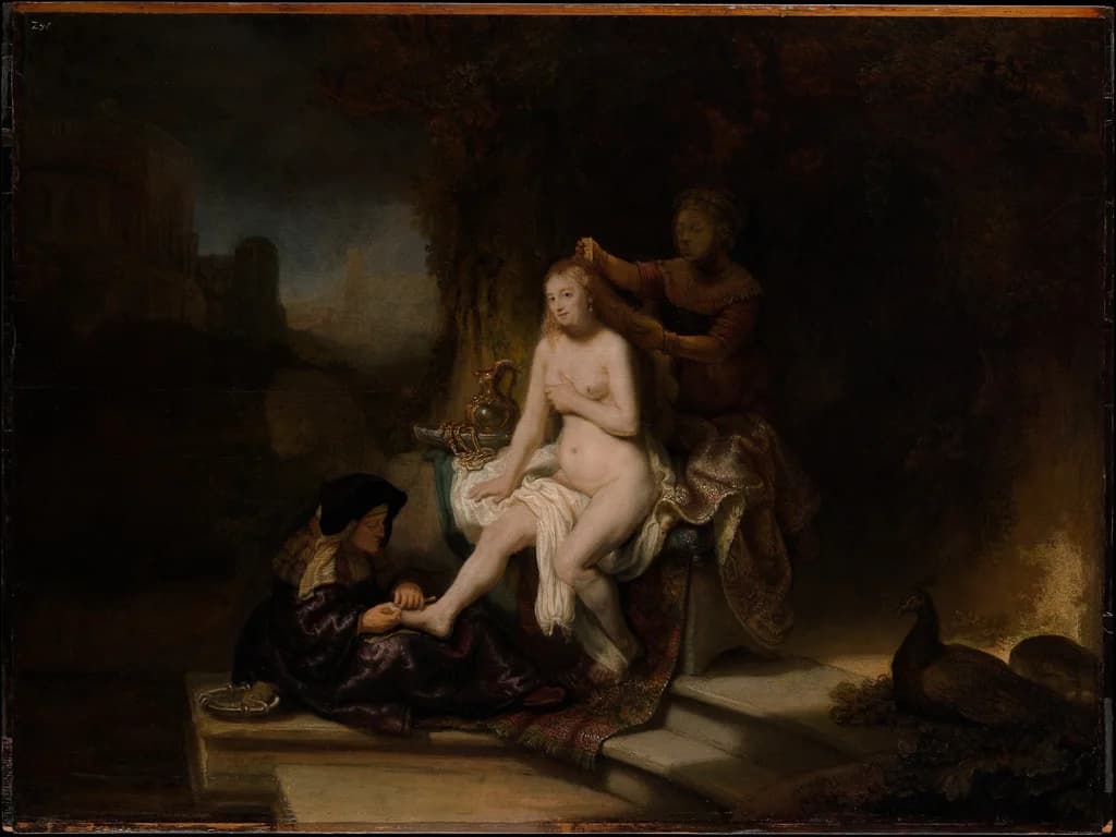Bathsheba at her Toilette