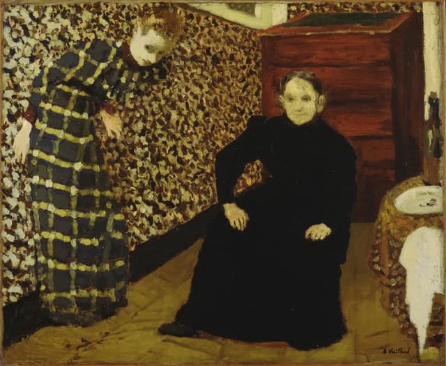 Interior Mother and Sister of the Artist