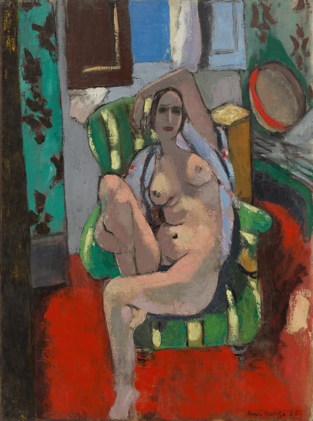 Odalisque with a Tambourine