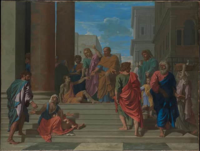 São Pedro e São João curando o coxo