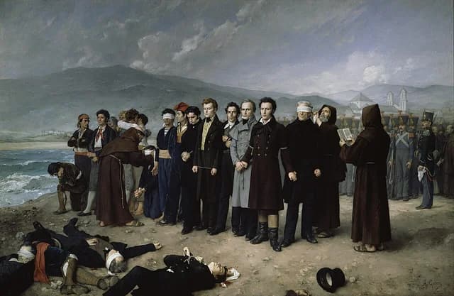 The Execution of Torrijos and his Companions on the Beach at Malaga