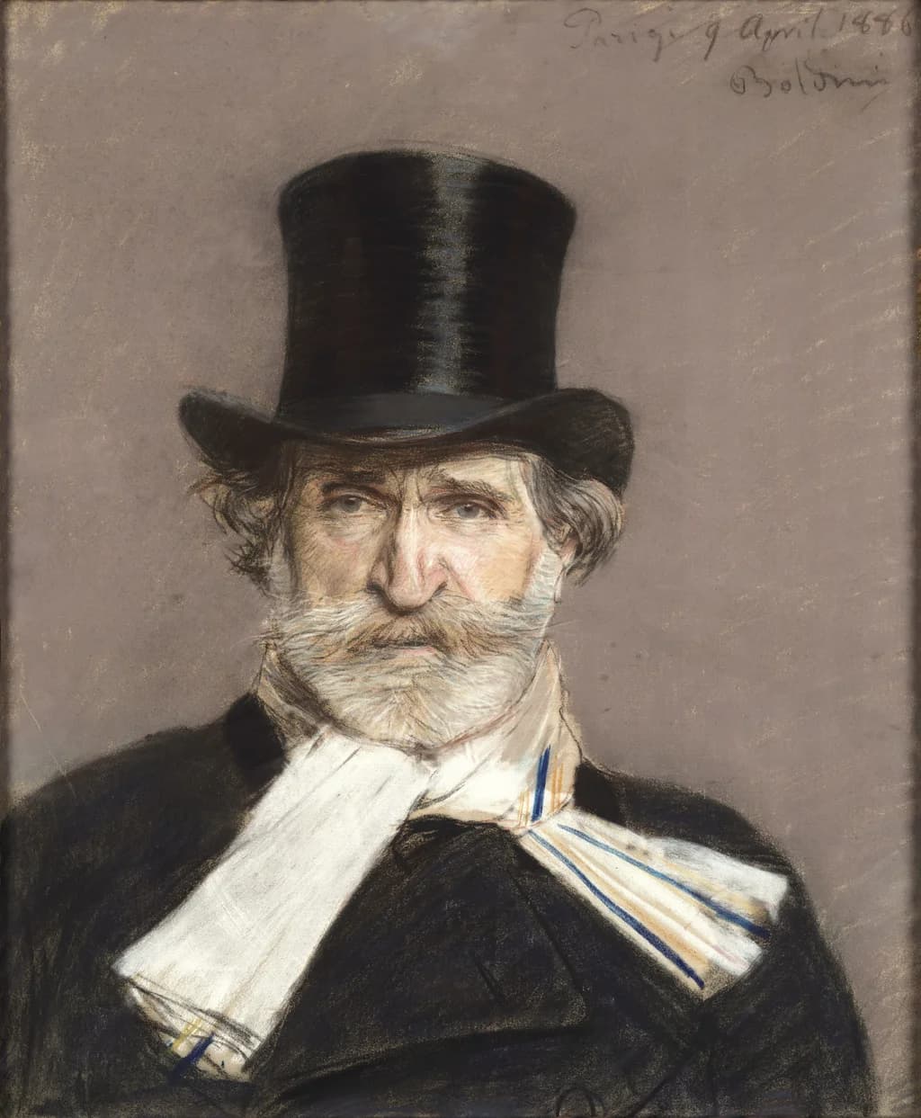 Portrait of Giuseppe Verdi