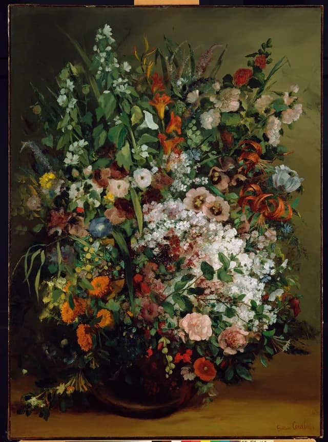 Bouquet of Flowers in a Vase
