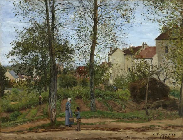 Landscape at Louveciennes (Autumn)