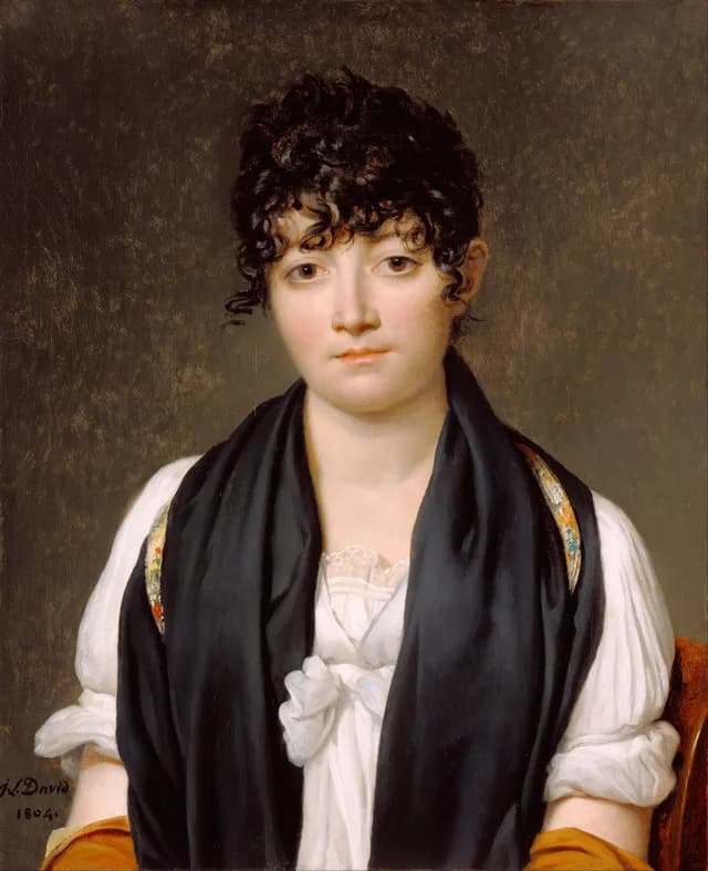 Retrato de Suzanne Le Peletier de Saint-Fargeau