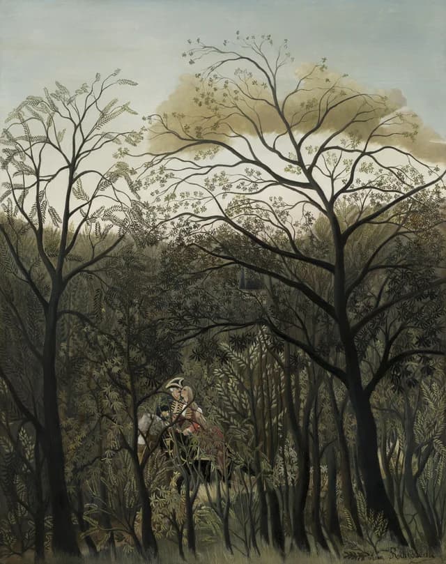 Rendezvous im Wald