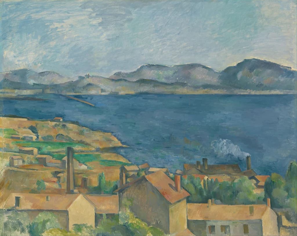 Il golfo di Marsiglia visto da L'Estaque