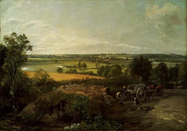 El valle del Stour y la iglesia de Dedham