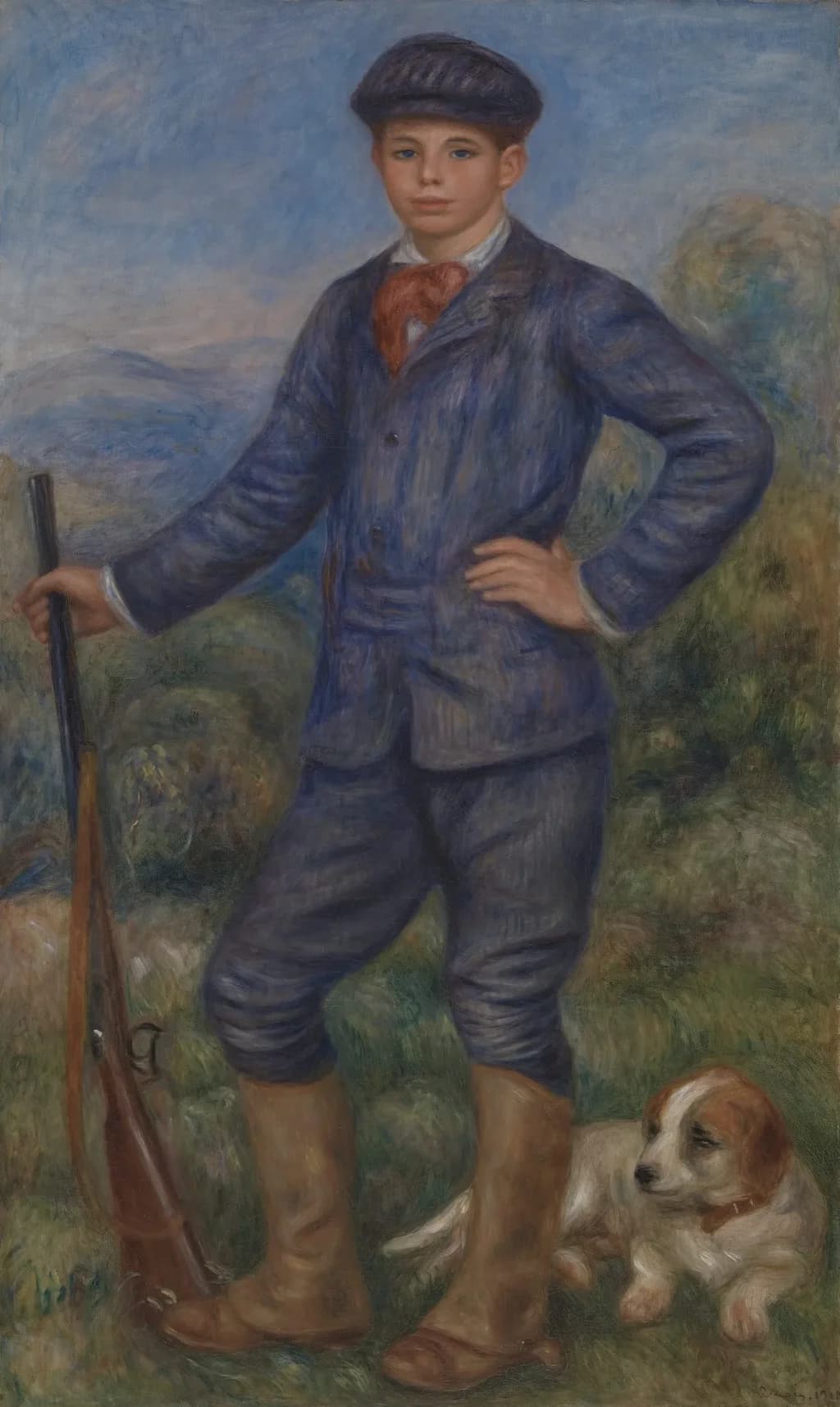 Jean as a Huntsman