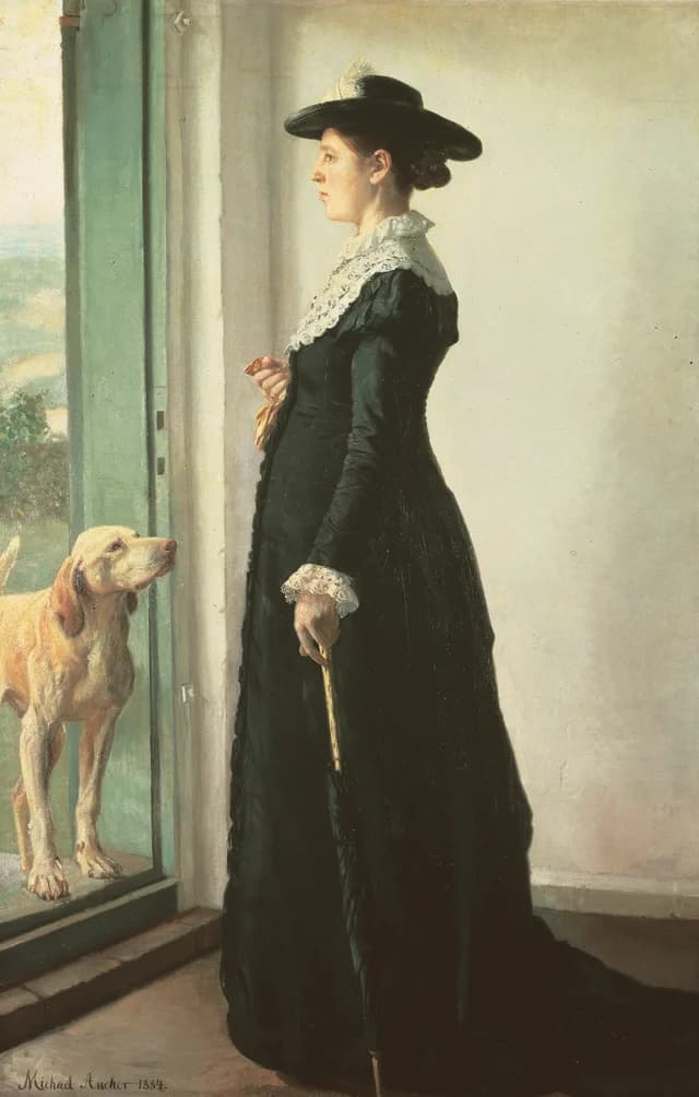 Portrait of my wife