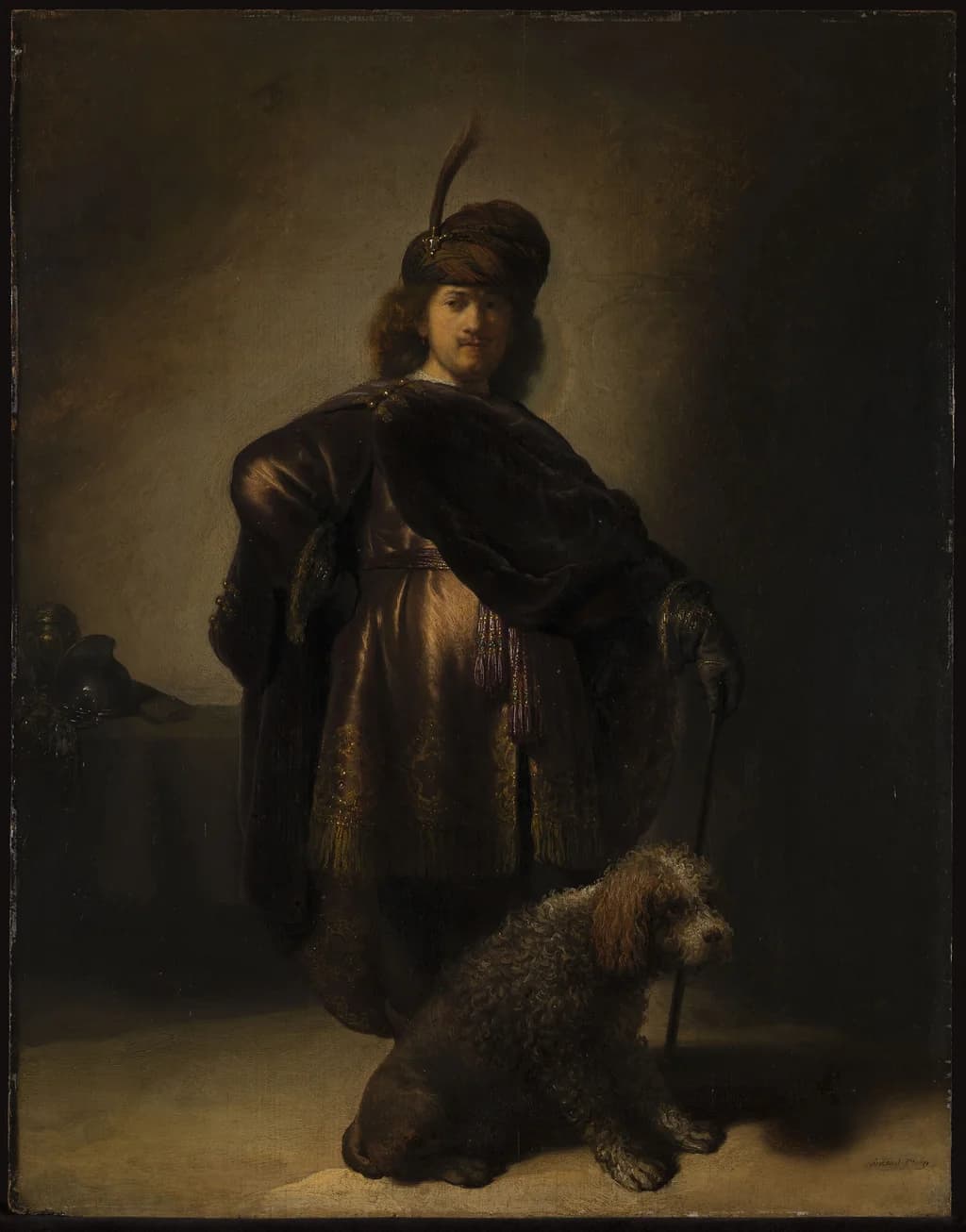 Self-portrait in Oriental Dress