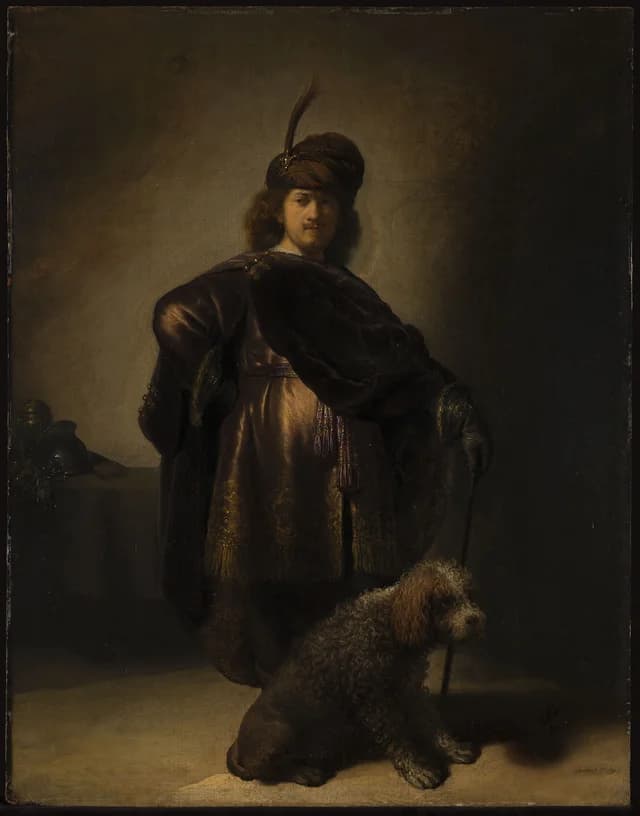 Self-portrait in Oriental Dress