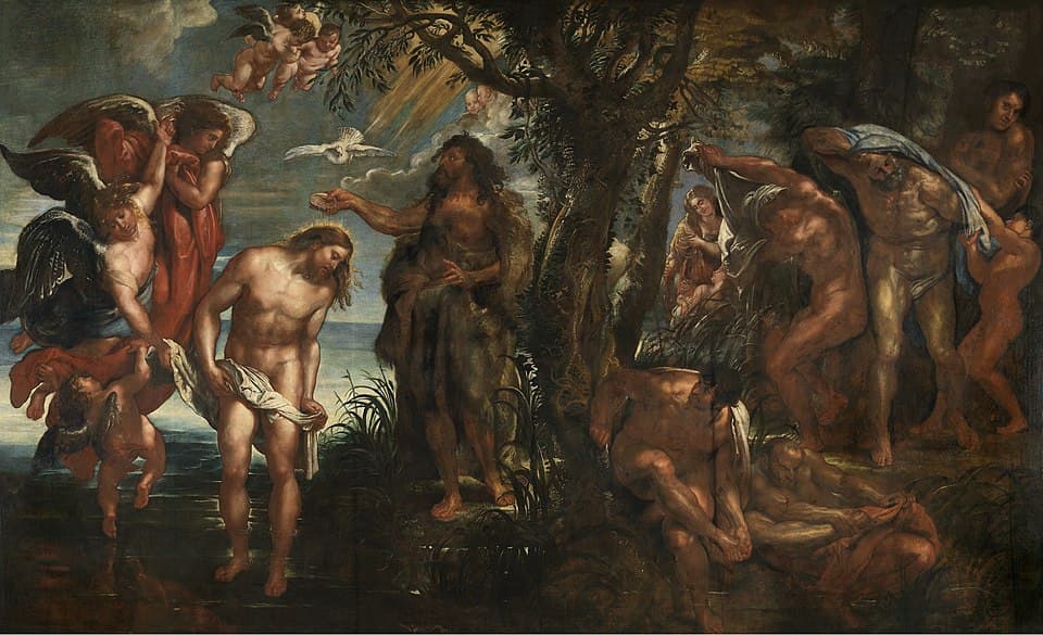 The baptism of Christ