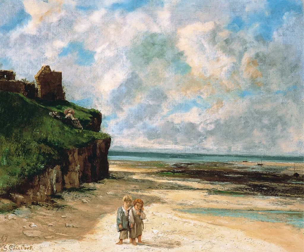 A praia de Saint-Aubin-sur-Mer