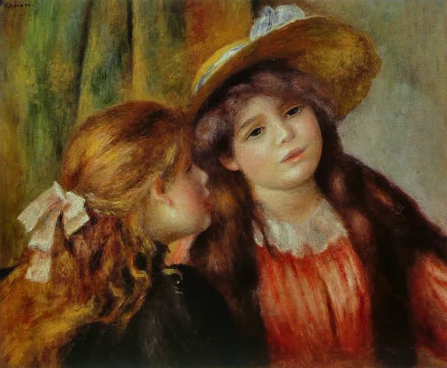 Portrait of Two Girls