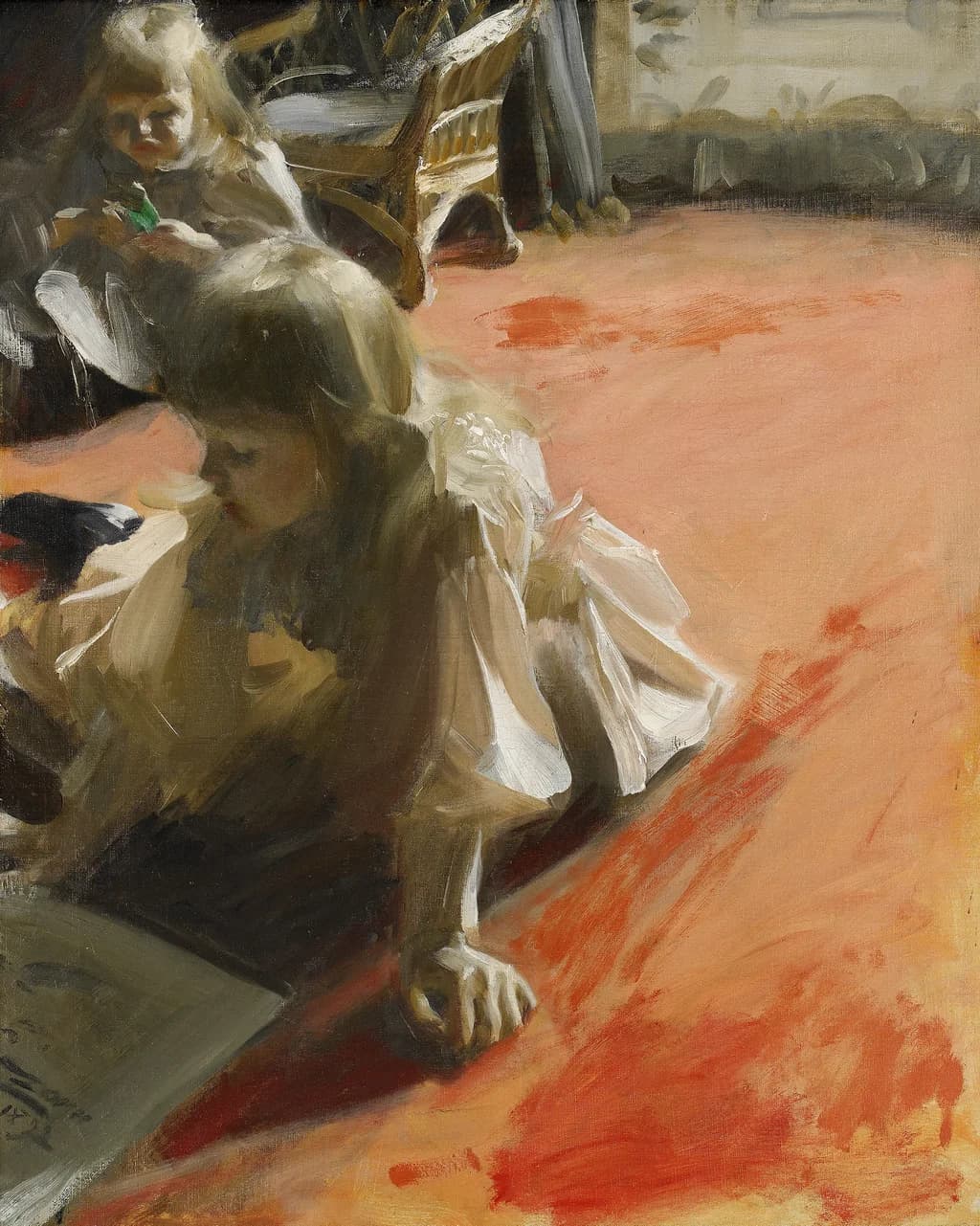 A Portrait of the Daughters of Ramón Subercaseaux
