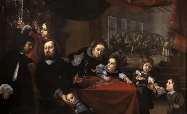 Portrait of the Gem-Cutter Dionysius Miseroni and His Family