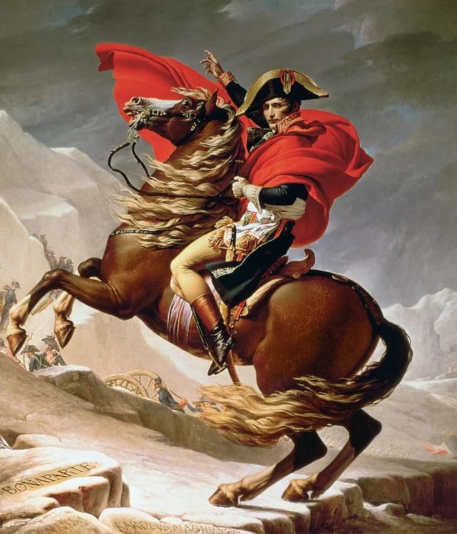 Napoleone valica le Alpi