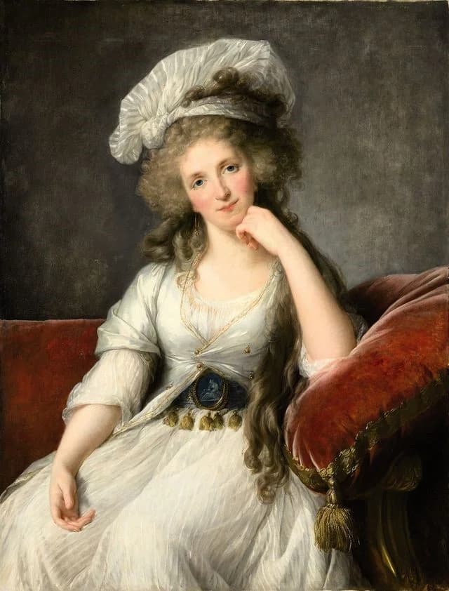 Porträt der Herzogin von Orléans