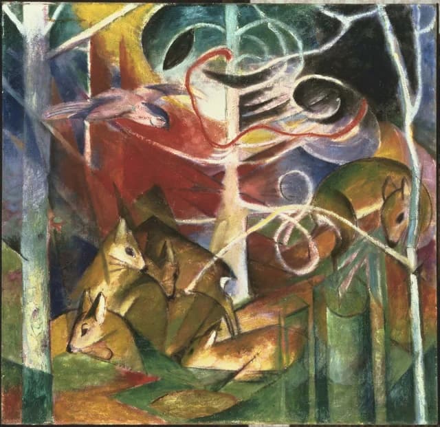 Cervo nel bosco I