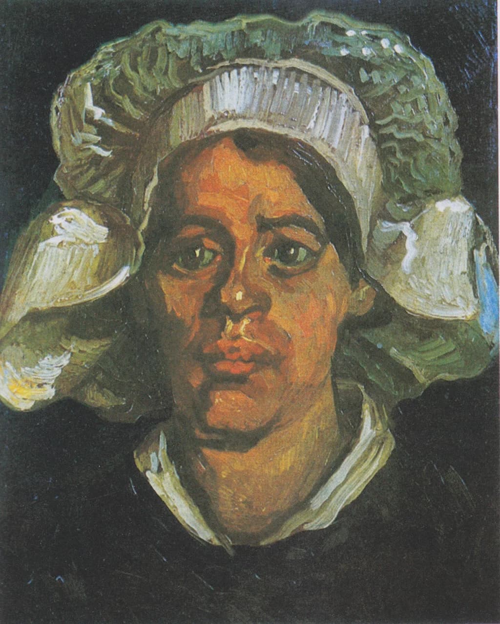 Paysanne à la coiffe blanche