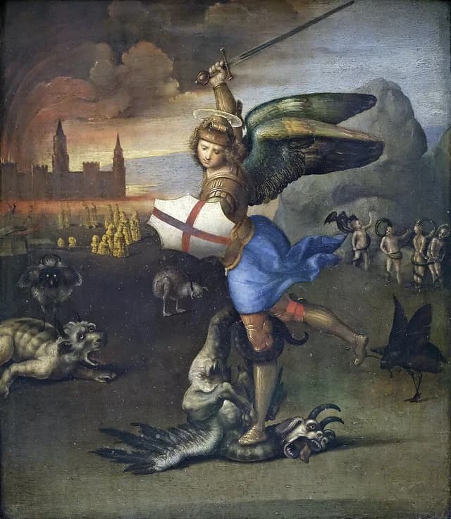 Saint Michael Vanquishing Satan