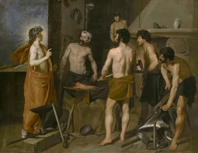 Apollo in the Forge of Vulcan